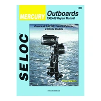 SELOC Motorhåndbok - Mercury Mod: 1965-89, 1-2 Syl (se tabell)
